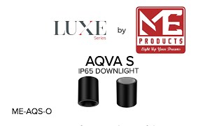 MELUXE  AQVAS Surface IP65 LED Downlight  Live Video [upl. by Oicnevuj]