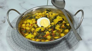 ✝️ EN 10 MINUTOS 🕰 GARBANZOS CON BACALAO Y ESPINACAS DE CUARESMA🥄 BEATRIZ COCINA [upl. by Elayne583]