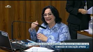 CE aprova projeto que prorroga prazo de conclusão de ensino superior para alunos que são pais e mães [upl. by Efrem]