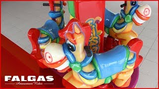 Fiesta Carousel  Falgas Kiddie Rides [upl. by Sidon]