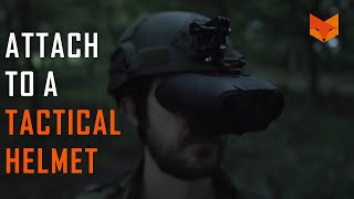 Nightfox Red Night Vision Goggles Promotional Launch Video [upl. by Ecirtaed]