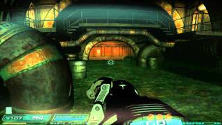 DOOM 3 Resurrection of Evil walkthrough HD Level 5 Erebus Research [upl. by Notsuoh307]