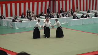 2017All Japan Aikido Demonstration  Inagaki shihan [upl. by Herrle729]