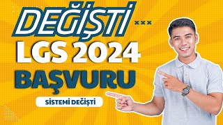 2024 LGSKılavuz ÇıktıBAŞVURU ŞEKLİ DEĞİŞTİ❗ [upl. by Three377]