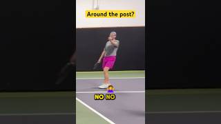 Simple yet effective pickleball trash talk pickleball aroundthepost atp [upl. by Nodearb]