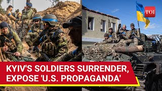 Wont Die For US Propaganda Kyivs Soldiers Surrender Flee Frontline  RussiaUkraine war [upl. by Asilanna]