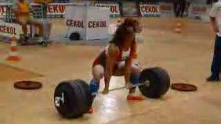 Aneta Florczyk  deadlift 250 kg [upl. by Solenne335]