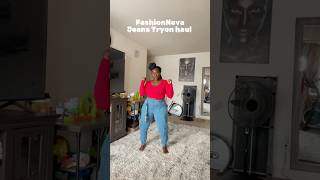 Fashion Nova Jeans haul jeans fashionova tryonhaul momjeans [upl. by Nwavahs]