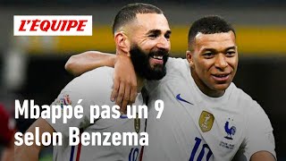 Real Madrid  Mbappé en 9 estce un problème comme laffirme Benzema [upl. by Eissen]