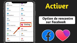 Comment activer loption de rencontres Facebook dans le profil Facebook [upl. by Yraeg]