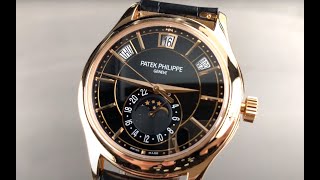 Patek Philippe Complications Annual Calendar 5205R010 Patek Philippe Watch Review [upl. by Aicilihp889]