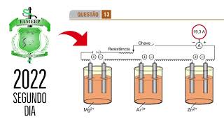 FAMERP 2022  SEGUNDO DIA  QUESTÃO 13  Magnésio Mg alumínio Al e zinco Zn são metais [upl. by Nidnerb752]