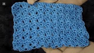 Primrose Stitch Pattern how to crochet Craft Site [upl. by Onaled115]