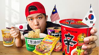 Trying the BEST Instant Ramen From Every Country [upl. by Akkin44]