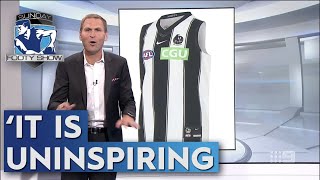 Kane Cornes trolls Magpies fans in list of worst jumpers  Sunday Footy Show  Footy on Nine [upl. by Oremoh764]