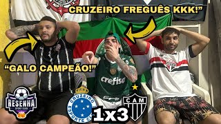 CRUZEIRO 1x3 ATLÉTICOMG REACT GOLS amp MELHORES MOMENTOS FINAL CAMPEONATO MINEIRO 2024 [upl. by Eliga]