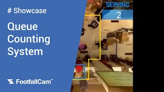 Queue Counting System  FootfallCam [upl. by Cumine873]