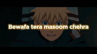 Bewafa tera masoom chehra  Naruto x Sakura edit [upl. by Darlene211]