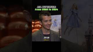 Asa Butterfield evolution thenandnow evolution asabutterfield shorts [upl. by Armalda487]