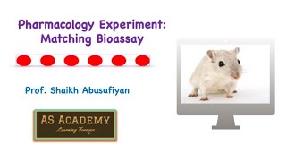 Pharmacology Experiment Matching Bioassay [upl. by Attaymik664]