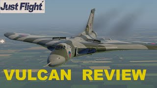 XPLANE 11 JUST FLIGHT VULCAN REVIEW [upl. by Tarton]