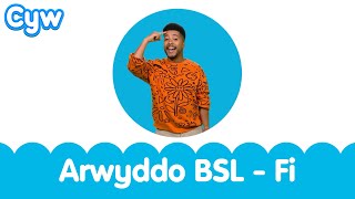 Arwyddo BSL  Cân Fi  BSL Signed Kids All About Me Song Welsh Cymraeg Sign Language [upl. by Cuthbertson]