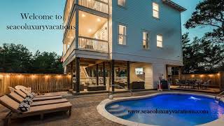 Luxury vacation rental homes destin  destin beach house rentals with pool [upl. by Aisela814]