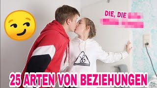 25 ARTEN von BEZIEHUNGEN die JEDER kennt 👫 [upl. by Colinson791]