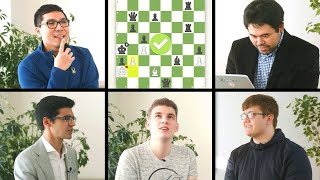 Chess Grandmasters Solve Puzzles In 10 Seconds [upl. by Dnomzed462]