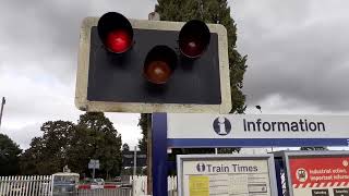 Extremely Rare Old Crossing SherburninElmet Level Crossing  North Yorkshire [upl. by Elodea]