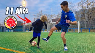 NIÑO DE 11 AÑOS ES UNA FUTURA PROMESA DEL FUTBOL [upl. by Ahsinej984]