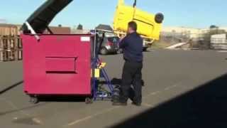 How to use the Nifty Lift Wheelie Bin Tipper [upl. by Arahas660]