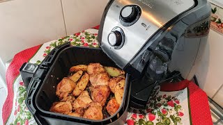 SOBRECOXAS COM BATATAS NA AIRFRYER TIRANDO DÚVIDAS [upl. by Joy208]