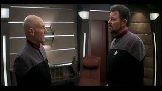 Captain Picard Say Goodbye to Captain Riker [upl. by Miller]