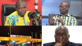 Asafo Agyei breaks Silence  Finishes Kweku Baako with 2012 Mahama recorded video Kumasi Airport [upl. by Jens]