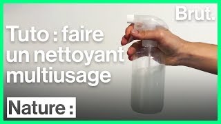 Tuto  faire son propre nettoyant multiusage écologique [upl. by Atteinotna776]