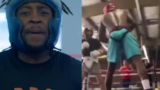 LEAKED SPARRING TEOFIMO LOPEZ amp KEYSHAWN DAVIS [upl. by Sharity]