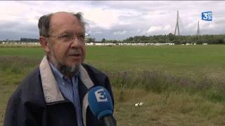 Honfleur Calvados  controverse sur une aire de stationnement pour les gens du voyage [upl. by Judsen]