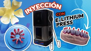 DETALLES QUE DEBES CONOCER ANTES DE INYECTAR DISILICATO DE LITIO CON LA INYECTORA ELITHIUM PRESS [upl. by Latrice]