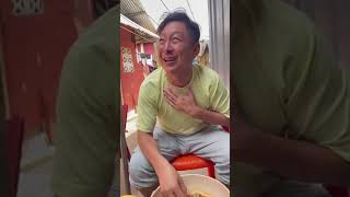 ASIAN MAN ENJOYING NIGERIAN FOOD AT YOUR OWN RISK uk youtube usa viralvideo food trending sub [upl. by Aleyam]