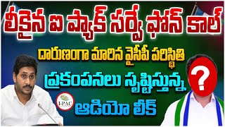 దారుణంగా మారిన వైసీపీ పరిస్థితి  Shocking Audio leak Ipac Survey Phone Call  KIRIKIRI [upl. by Aisad]