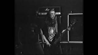 mortuary live 1990 3rd concert  song quotmorbid existencequot [upl. by Ttenneb]