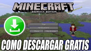 COMO DESCARGAR MINECRAFT BEDROCK en PC GRATIS  INSTALAR MINECRAFT BEDROCK PARA WINDOWS 1011 ✅ [upl. by Ecertak511]