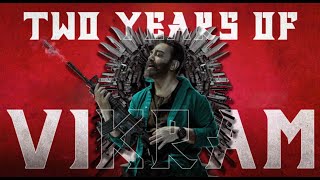 2 YEARS OF VIKRAM  FAN MADE TRAILER  4K  SANJAY CREATIONS [upl. by Adnulahs686]