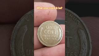 100 year old wheat cent in circulation coinrollhunting pennies fun subscribe [upl. by Nereil101]