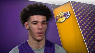 Lonzo Ball interview talks Lakers debut Magic Johnson advice LaVars comments and more  ESPN [upl. by Even147]