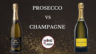 Prosecco vs Champagne Whats the difference between Prosecco amp Champagne [upl. by Noreg742]