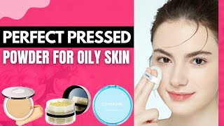 Best Pressed Powder For Oily Skin  Stay Fresh and Matte All Day [upl. by Nwahsed]