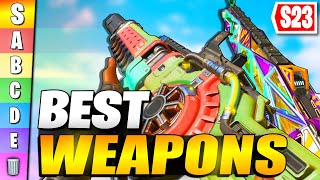 RANKING The BEST WEAPONS In Apex Legends Season 23 [upl. by Pressey615]