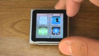 How to Change the Theme on iPod Nano 6G [upl. by Elleinad393]